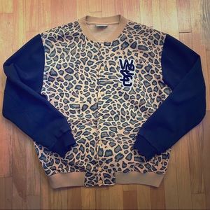 WESC Leopard Print Jacket XXL